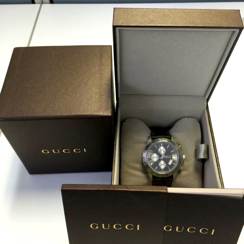 Authentic Gucci G-Timeless Steel Men’s Watch